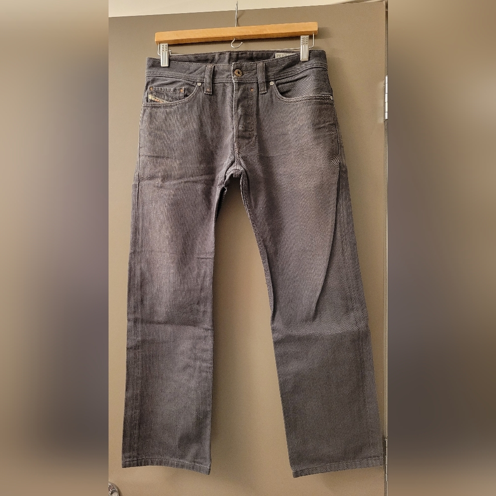Diesel Industry Men's Safado Jeans Gray Size W 29 ALTERED LENGTH